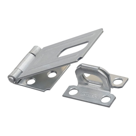 National Hardware National Hardware Zinc-Plated Steel 3-1/4 in. L Safety Hasp 1 pk N102-277